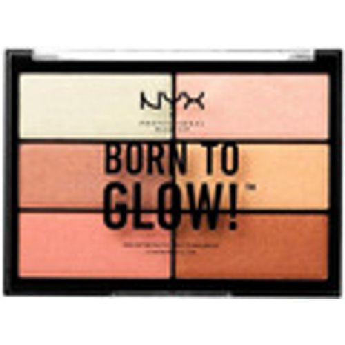 Illuminanti Born To Glow! Highlighting Palette 6 X 4 8 Gr - Nyx Professional Make Up - Modalova