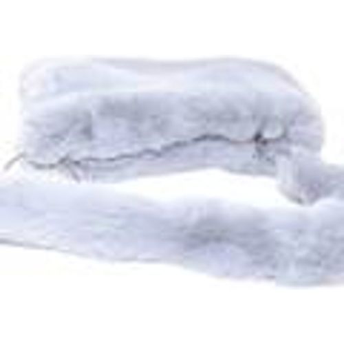 Borsette Pochette rettangolare monocromatica in peluche e manico - Made In Italia - Modalova