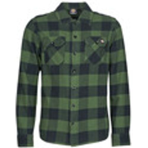 Camicia a maniche lunghe NEW SACRAMENTO SHIRT PINE GREEN - Dickies - Modalova