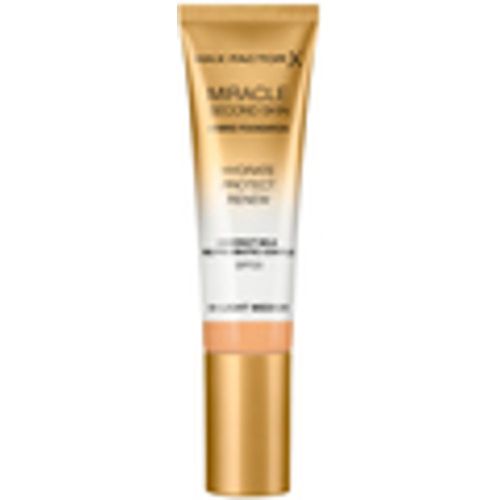 Fondotinta & primer Miracle Touch Second Skin Found.spf20 4-light Medium - Max Factor - Modalova