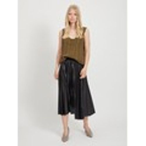 Gonna Nitban Midi Skirt - Black - Vila - Modalova