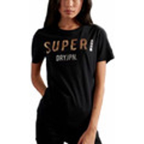 T-shirt Superdry Jpn Sequin black - Superdry - Modalova