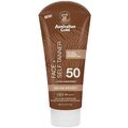 Protezione solari Face Self Tanner Spf50 Sunscreen - Australian Gold - Modalova