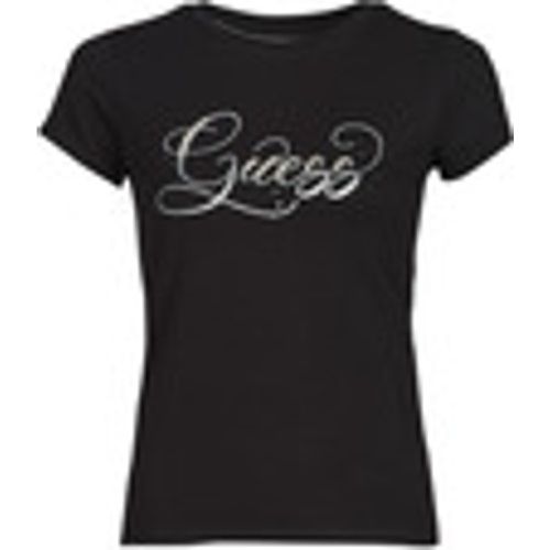 T-shirt Guess SS GLITZY LOGO R4 - Guess - Modalova