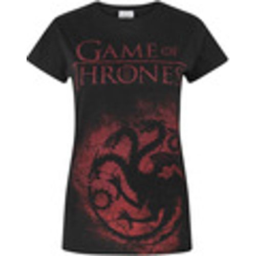 T-shirts a maniche lunghe House Targaryen - Game Of Thrones - Modalova