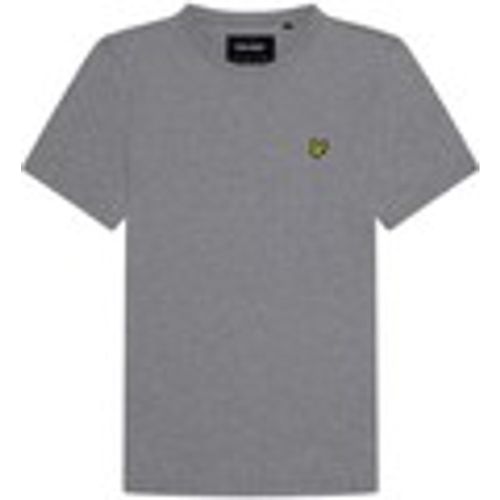 T-shirt & Polo TS400VOG PLAIN-T28 MID GREY MARL - Lyle & Scott - Modalova