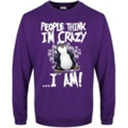 Felpa People Think I'm Crazy - Psycho Penguin - Modalova