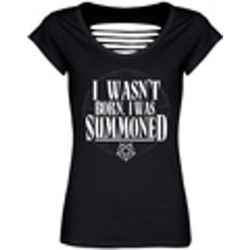 T-shirts a maniche lunghe I Wasnt Born I Was Summoned - Grindstore - Modalova