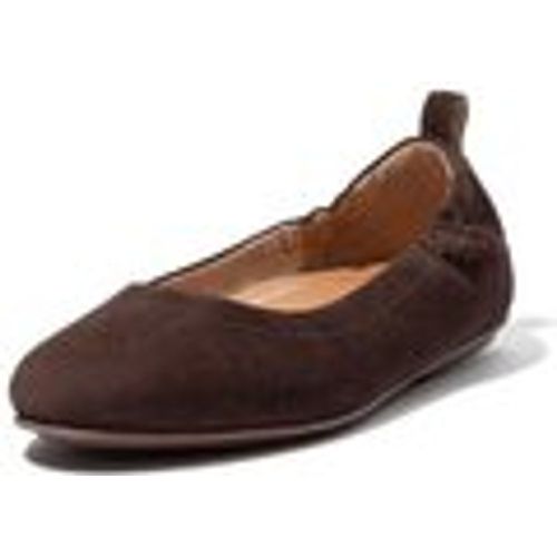 Ballerine ALLEGRO SUEDE BALLERINAS CHOCOLATE BROWN - FitFlop - Modalova