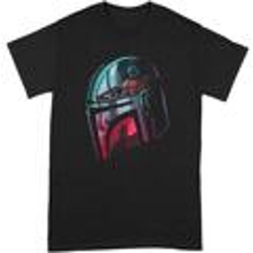 T-shirts a maniche lunghe Mandalore Helmet Reflection - Star Wars: The Mandalorian - Modalova