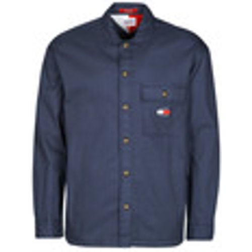 Camicia a maniche lunghe TJM CLASSIC SOLID OVERSHIRT - Tommy Jeans - Modalova