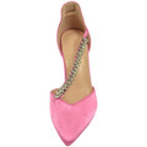 Scarpe Scarpe decollete donna elegante punta in raso fucsia tacco 10 c - Malu Shoes - Modalova