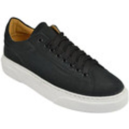 Sneakers Scarpa sneakers Paul 4190 uomo basic vera pelle nabuk lacci bas - Malu Shoes - Modalova