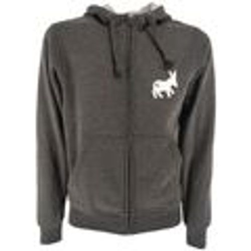 Felpa Maglia Hoodie Full-Zip Uomo Antracite - Sensa Cunisiun - Modalova