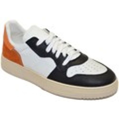 Sneakers Scarpa sneakers multicolore uomo basic vera pelle lacci - Malu Shoes - Modalova