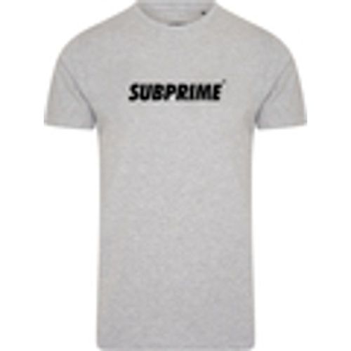 T-shirt Subprime Shirt Basic Grey - Subprime - Modalova