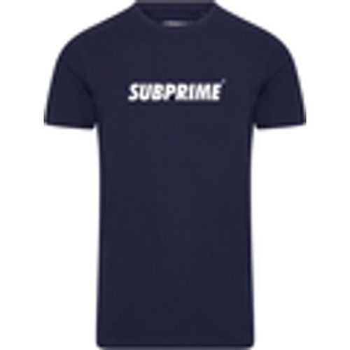 T-shirt Subprime Shirt Basic Navy - Subprime - Modalova