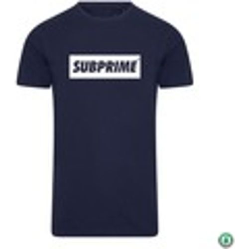 T-shirt Subprime Shirt Block Navy - Subprime - Modalova
