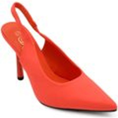 Scarpe Scarpe decollete donna elegante punta in tessuto arancio fluo t - Malu Shoes - Modalova