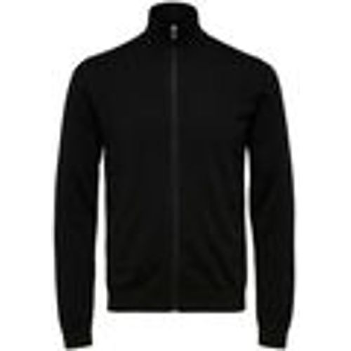 Maglione 16074688 BERG FULL ZIP-BLACK - Selected - Modalova