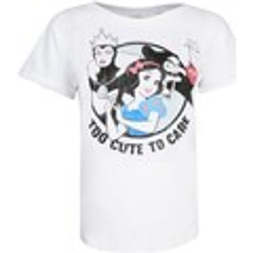 T-shirts a maniche lunghe Too Cute To Care - Snow White And The Seven Dwarfs - Modalova