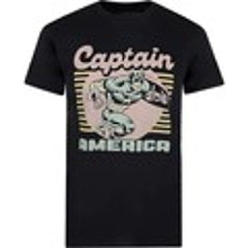 T-shirts a maniche lunghe 70's - Captain America - Modalova