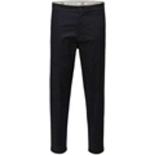 Pantaloni Slim Tape Repton 172 Flex Pants - Black - Selected - Modalova