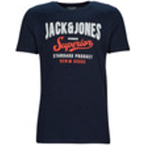 T-shirt JJELOGO TEE SS O-NECK - jack & jones - Modalova