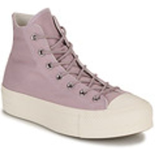 Sneakers alte CHUCK TAYLOR ALL STAR LIFT PLATFORM SUMMER UTILITY-LUCID LILAC/V - Converse - Modalova