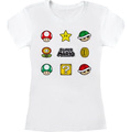 T-shirts a maniche lunghe Items - Super Mario - Modalova