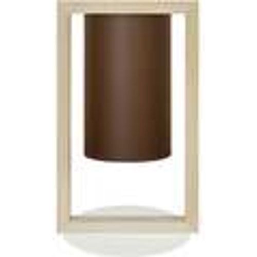 Lampade d’ufficio lampada da comodino tondo legno naturale e marrone - Tosel - Modalova