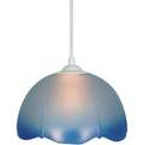 Lampadari, sospensioni e plafoniere Lampada a sospensione tondo vetro blu satinato - Tosel - Modalova