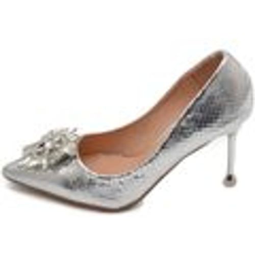 Scarpe Decolette' scarpa donna in laminato lucido cocco argento gioiel - Malu Shoes - Modalova