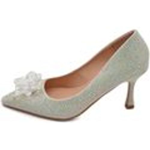 Scarpe Decolette' scarpa donna gioiello spilla cristallo di ghiaccio a - Malu Shoes - Modalova