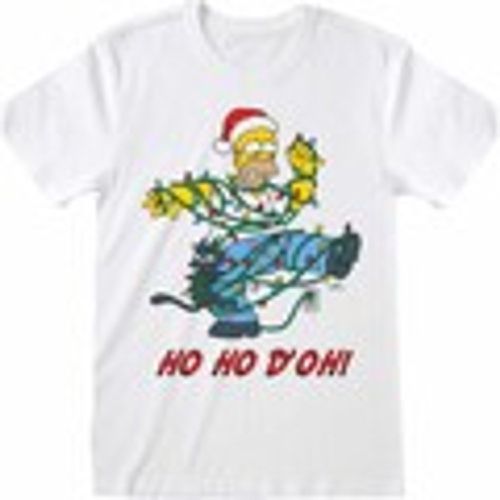 T-shirts a maniche lunghe Ho Ho D'oh! - Simpson - Modalova