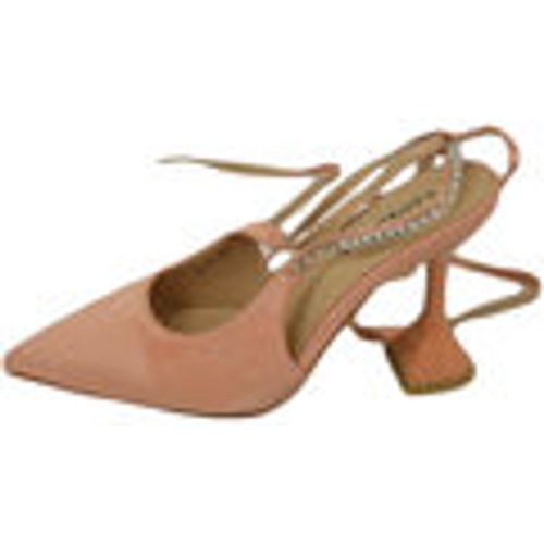 Scarpe Scarpe decollete mules donna elegante punta in raso champagne t - Malu Shoes - Modalova