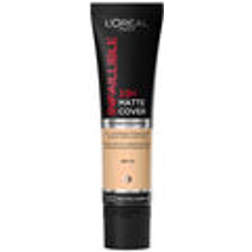 Fondotinta & primer Infaillible 32h Matte Cover Foundation 130 Neutral Undertone - L'oréal - Modalova