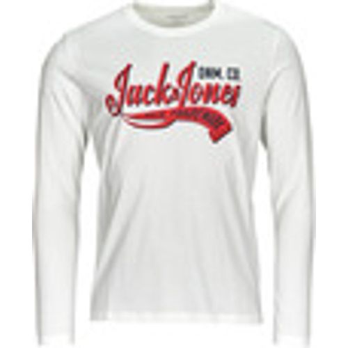 T-shirts a maniche lunghe JJELOGO TEE LS O-NECK 2 COL AW23 SN - jack & jones - Modalova