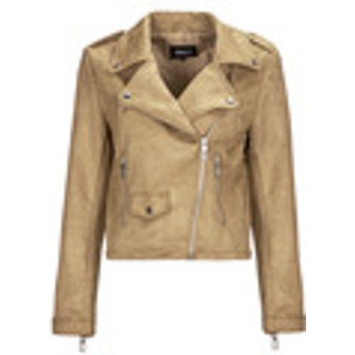 Giacca in pelle ONLSCOOTIE FAUX SUEDE BIKER JACKET OTW - Only - Modalova