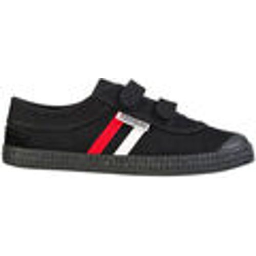 Sneakers Retro Shoe W/velcro K204505 1001S Black Solid - Kawasaki - Modalova
