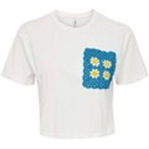 T-shirt T-shirt Donna Cropped Woodstock - Only - Modalova