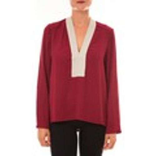 Camicetta By La Vitrine Blouse Z089 bordeaux - La Vitrine De La Mode - Modalova