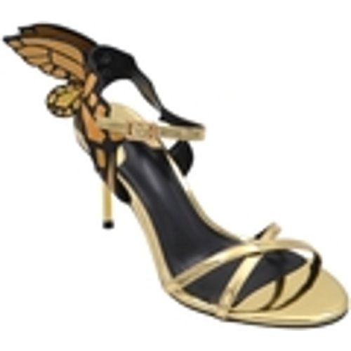 Sandali Sandalo tacco donna vernice lucido con cinturino alla cavig - Malu Shoes - Modalova