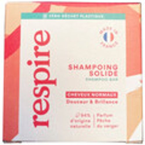 Shampoo Pêche Du Verger Solid Shampoo 75g - Normal Hair - Respire - Modalova