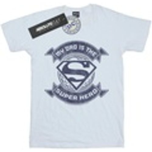 T-shirts a maniche lunghe Superman My Dad The Superhero - Dc Comics - Modalova