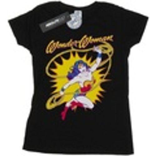 T-shirts a maniche lunghe Wonder Woman Leap - Dc Comics - Modalova