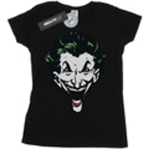 T-shirts a maniche lunghe The Joker Big Face - Dc Comics - Modalova