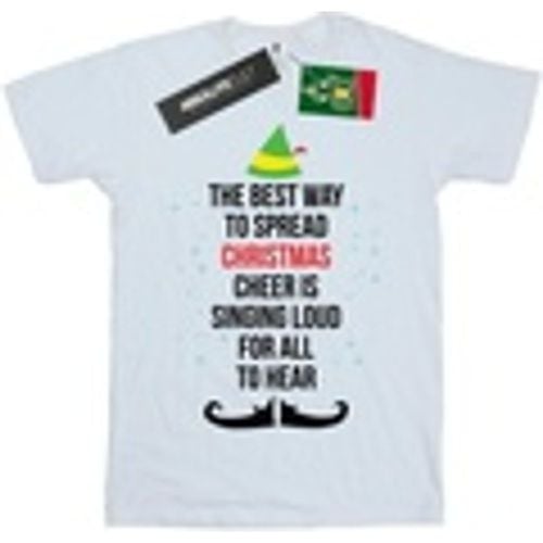 T-shirts a maniche lunghe Christmas Cheer Text - Elf - Modalova