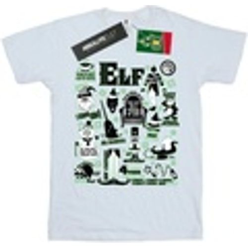T-shirts a maniche lunghe Infographic Poster - Elf - Modalova