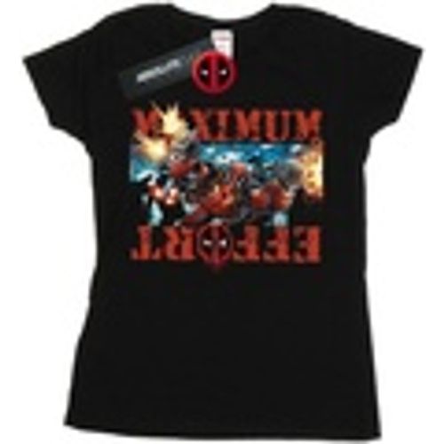 T-shirts a maniche lunghe Deadpool Maximum Effort - Marvel - Modalova